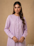Soft Aura: Light Purple Cotton Top 75932