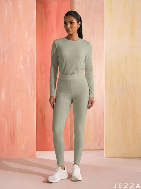 Fresh Base: Light Green Jersey Inner Top 87364