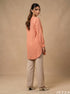 Vibrant Ease: Orange Cotton Top 75931