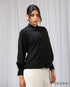 Classic Refinement: Long-Sleeve Shirt Blouse 64501