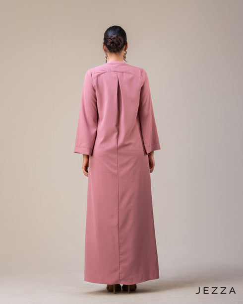 Timeless Ease: Textured A-Line Dress 64481