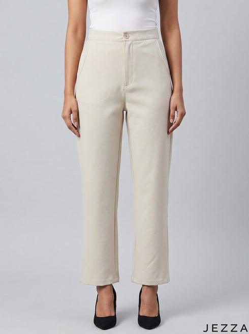 Sea Foam: Relaxed Ankle Length Pants 76402