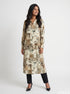 Artisan Rhythm: Patchwork Print Midi Top 77331
