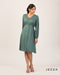 Charming Ease: Polycotton Gathered Top Dress 72851