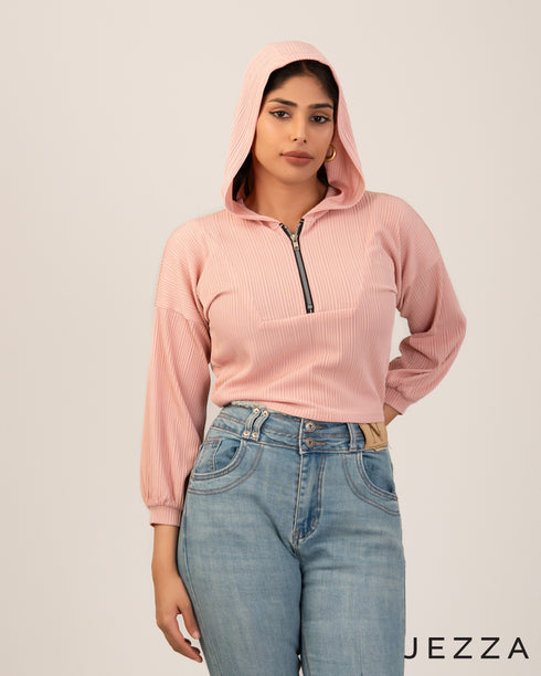 Urban Ease: Zip-Up Hoodie 72451