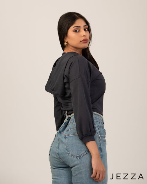 Urban Ease: Zip-Up Hoodie 72161