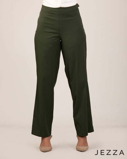 Tailored Poise: Twill Poly Trouser 75471