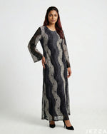 Load image into Gallery viewer, Elegant Bloom: Floral Lace A-Line Dress 80612