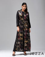 Load image into Gallery viewer, Foil Sheen Outer &amp; Inner Dress Ensemble 63231