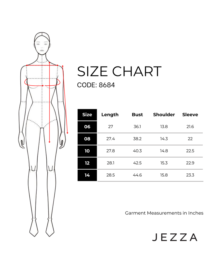 Sunbeam Touch: Poly Cotton Below Hip Top 86842