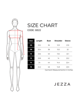 Load image into Gallery viewer, Noir Fit: Black Poly Cotton Hip Top 88222