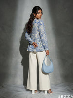 Load image into Gallery viewer, Patchwork Poetry: Cotton Tie-Up Top 77432