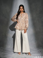 Load image into Gallery viewer, Mosaic Tales: Patchwork Cotton Top 77431