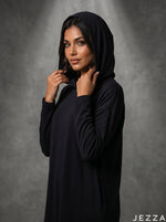 Load image into Gallery viewer, Off-Duty Mode: Black Hoodie &amp; Pant Set 87441
