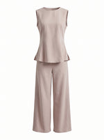 Load image into Gallery viewer, Muslin Birch Sleeveless Hip Top 92611