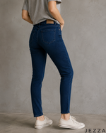 Load image into Gallery viewer, Deep Indigo: Dark Blue Straight-Leg Jeans DL-354 D
