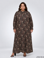 Load image into Gallery viewer, Paisley Heritage: Cotton A-Line Dress 87781