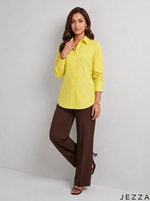 Load image into Gallery viewer, Sunbeam Touch: Poly Cotton Below Hip Top 86842
