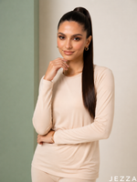 Load image into Gallery viewer, Soft Base: Cream Jersey Inner Top 87361