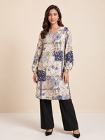 Load image into Gallery viewer, Patchwork V-Neck Top 91651