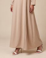 Load image into Gallery viewer, Cotton Caftan Neck A-Line Maxi Dress 82752