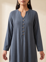 Load image into Gallery viewer, Long Sleeve Caftan Maxi Dress 82753