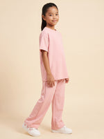 Load image into Gallery viewer, Rib Relaxed Ankle Light Pink Pant 87972