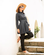 Load image into Gallery viewer, Printed Polyester Above-Knee Top 59911