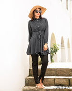 Load image into Gallery viewer, Printed Polyester Above-Knee Top 59911
