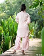 Load image into Gallery viewer, Delicate Glow: Ballet Pink Stone-Embellished Satin Set 79471/79481