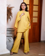Load image into Gallery viewer, Top with Decorative Sleeve &amp; Matching Pant Set 56563/57623