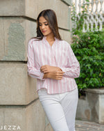 Load image into Gallery viewer, Professional Ease: The Essential Mid-Line Top 72841