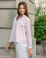 Load image into Gallery viewer, Professional Ease: The Essential Mid-Line Top 72841