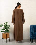 Load image into Gallery viewer, Classic A-Line Long Sleeve Polyester Dress 71511