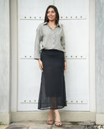 Load image into Gallery viewer, Zucchini Ease: Cotton Collared Relaxed Top 82193