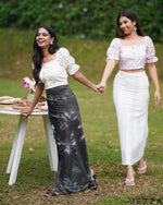Load image into Gallery viewer, Pink Whisper: Square Neck Crop Top 86871