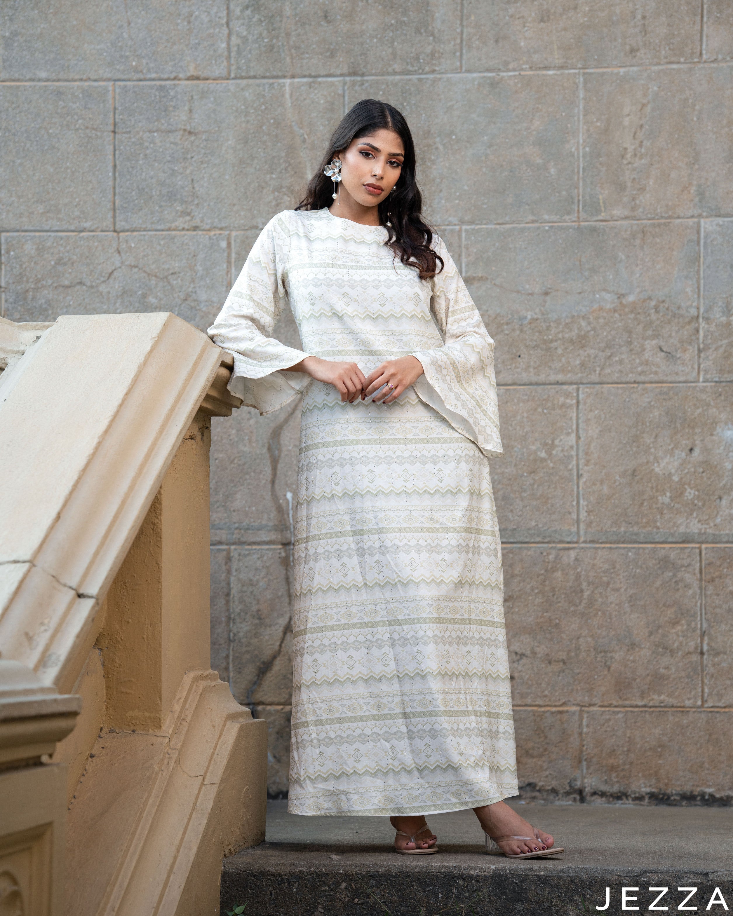 sachin and babi light blue dress 007 Gown  Windsor & Lux