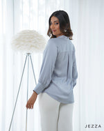 Load image into Gallery viewer, Crush Satin Top 67081