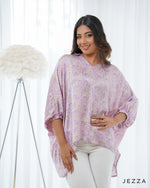 Load image into Gallery viewer, Crinkle Satin Kaftan Top 67951
