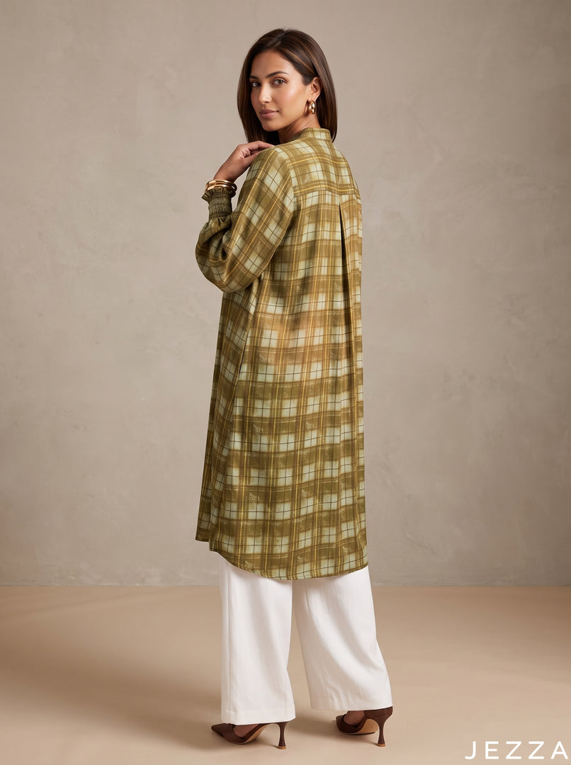 Linear Field: Window Pane Knee Top 82241