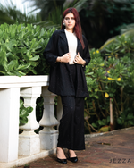 Load image into Gallery viewer, Glitter-Infused Tailored Jacket &amp; Pant Set 62921