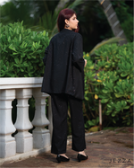 Load image into Gallery viewer, Glitter-Infused Tailored Jacket &amp; Pant Set 62921