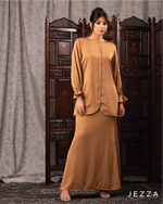 Load image into Gallery viewer, Crush Satin Skirt &amp; Top Set 60382