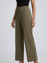 Load image into Gallery viewer, Olive Drift: Soft Knit Ankle Pants 82411