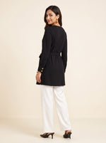 Load image into Gallery viewer, Textured Round Neck Top 90481