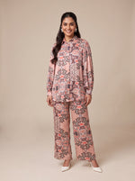 Load image into Gallery viewer, Abstract Print Long Sleeve Top &amp; Pant Set 89992/91812