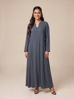 Load image into Gallery viewer, Long Sleeve Caftan Maxi Dress 82753