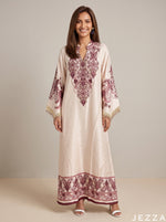 Load image into Gallery viewer, Regal Arabesque: Embellished Kaftan 93271