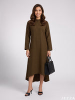 Load image into Gallery viewer, Highland Check: Plaid Midi Top 86462