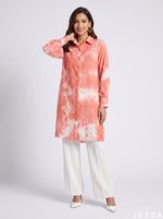 Load image into Gallery viewer, Canvas Splash: Tie-Dye Poly Cotton Knee Top 91642